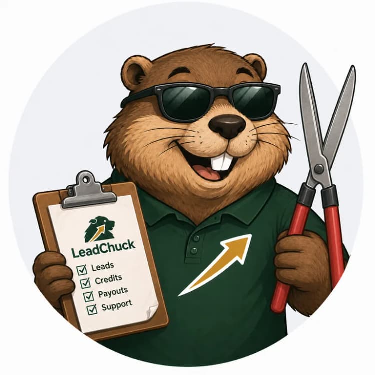 Chuck, the LeadChuck mascot
